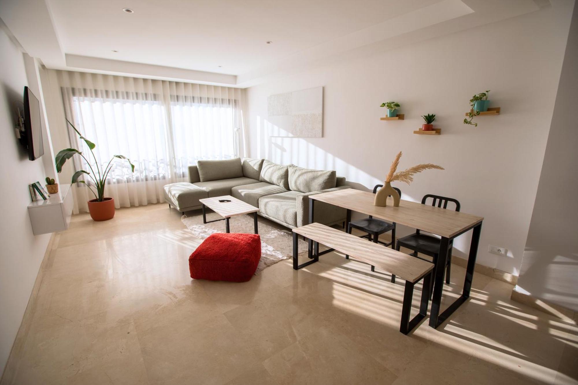 Haut Standing 2-Bedroom Apartment In Gauthier Casablanca Exterior photo